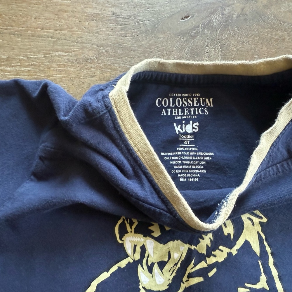 ✝️ Colosseum Kids | Pittsburgh Panthers Navy and Gold Outfit - Picture 4 of 6